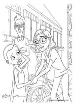 Rio coloring page