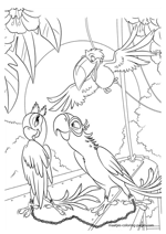 Rio coloring page