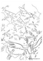 Rio coloring page