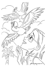 Rio coloring page