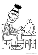 Sesame Street Coloring Pages on Sesame Street Coloring Pages 1