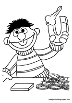 Sesame Street Coloring Pages on Free Sesame Street Coloring Book Pages You Can Print And Color