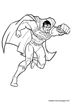 Superman Coloring Pages Overview 1