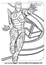 The Avengers coloring pages