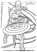 The Avengers coloring pages