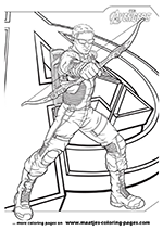 The Avengers coloring pages