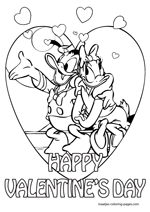 Donald Duck Valentines Day