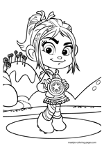 Wreck It Ralph Coloring Pages